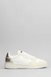 AXEL ARIGATO DICE LO SNEAKER SNEAKERS IN WHITE SUEDE AND LEATHER