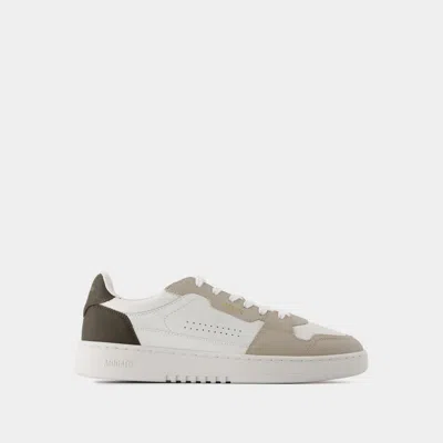 Axel Arigato Sneakers Dice Lo -  - Cuir - Blanc/marron Foncé In White