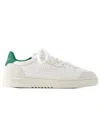 Axel Arigato Dice Lo Sneakers - Leather - White/green In White