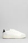 Axel Arigato Dice Lo Sneakers In White Suede And Leather