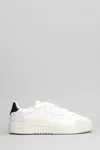 Axel Arigato Dice Lo Sneakers In White Suede And Leather