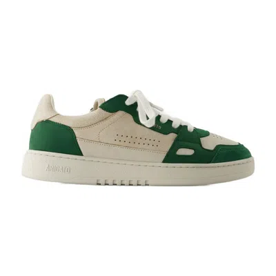 AXEL ARIGATO DICE LO SNEAKERS AXEL ARIGATO LEATHER WHITE/KALE GREEN