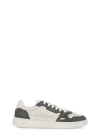 Axel Arigato Dice Lo Green And White Two-tone Sneakers In Calf Leather Man In Grey