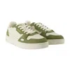 Axel Arigato Beige Leather Sneakers In White