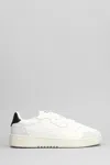 Axel Arigato Dice Lo Sneakers In White Suede And Leather In White