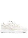 Axel Arigato Light Beige Dice Lo Sneakers In White