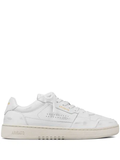 Axel Arigato White Dice Lo Sneakers In Off White/white