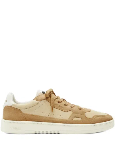 Axel Arigato Dice Lo Suede-leather Panelled Sneakers In Brown