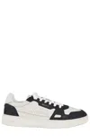 Axel Arigato Men's Sneaker Dice Lo Beige And Black In Leather And Suede With Recycled Materials