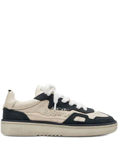 Axel Arigato Dice Patchwork Sneakers In Black