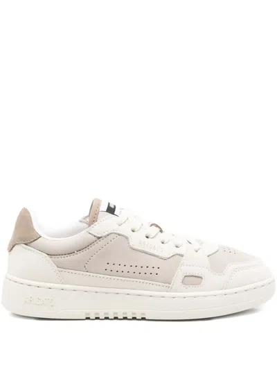 Axel Arigato Dice Perforated Panelled Sneakers In Neutral