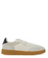 Axel Arigato White Leather And Suede Sneakers Dice T-toe With Recycled Materials