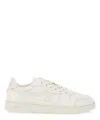 Axel Arigato Suede Dice Stripe Sneakers In White