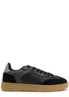 Axel Arigato Dice T-toe Panelled Leather Sneakers In Black