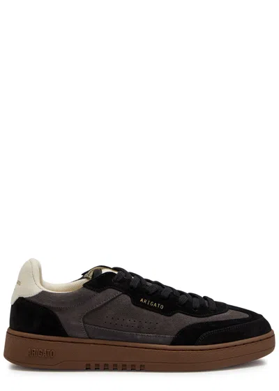 Axel Arigato Dice T-toe Panelled Suede Sneakers In Brown