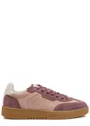 Axel Arigato Dice T-toe Panelled Suede Sneakers In Pink