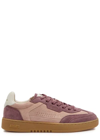AXEL ARIGATO AXEL ARIGATO DICE T-TOE PANELLED SUEDE SNEAKERS