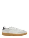 Axel Arigato Dice T-toe White Low Top Sneakers With Logo Patch On The Tongue And Logo Lettering On The Rear In Le In White