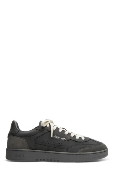 Axel Arigato Dice T-toe Leather Sneaker In Black