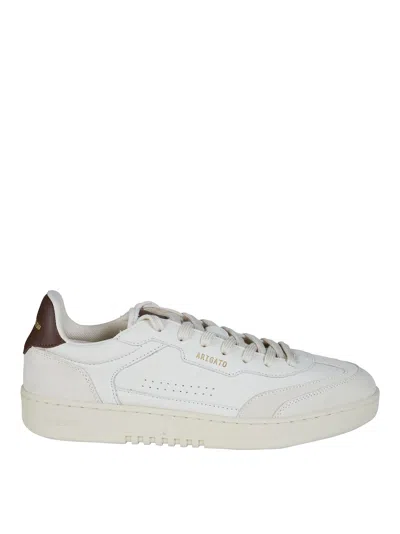 Axel Arigato Dice T-toe Low-top Leather Suede Sneakers In White