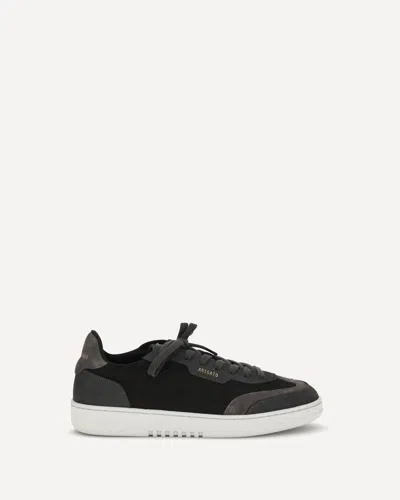 Axel Arigato Black Color Block Dice Sneaker In Gray