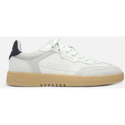 Axel Arigato Dice T-toe White Low Top Sneakers With Logo Patch On The Tongue And Logo Lettering On The Rear In Le