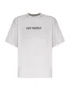 Axel Arigato Distort Light T-shirt In Gray