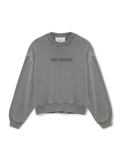 AXEL ARIGATO DISTORT LOGO WASHED SWEATSHIRT