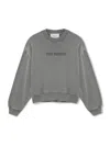 Axel Arigato Distort Logo Washed Sweatshirt In Gray