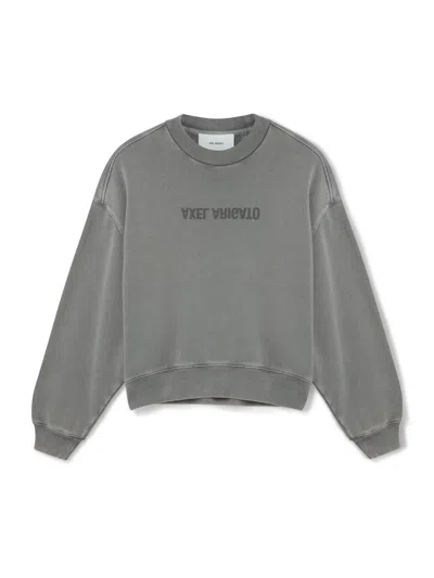 AXEL ARIGATO AXEL ARIGATO DISTORT LOGO WASHED SWEATSHIRT