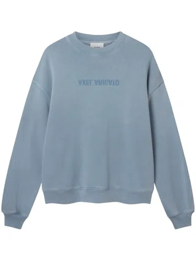 Axel Arigato Distort Sweatshirt In Blue