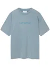 Axel Arigato Distort T-shirt In Blue