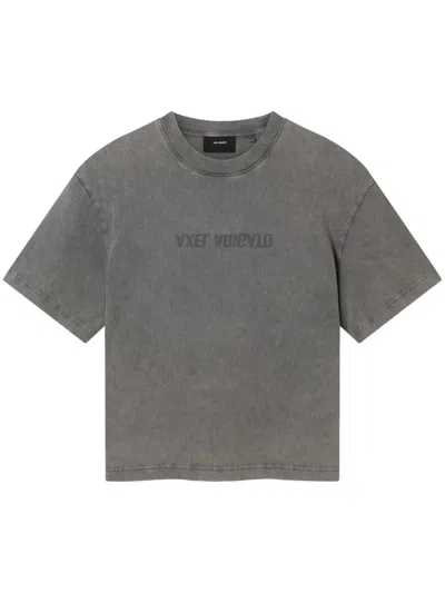 Axel Arigato Distort T-shirt In Grey