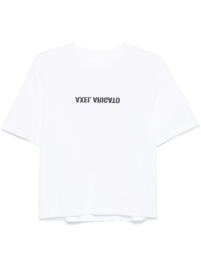 Axel Arigato Distort T-shirt In White