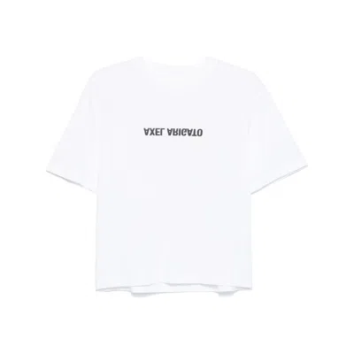 Axel Arigato Distort T-shirt In White