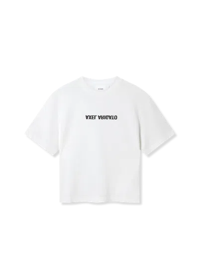 Axel Arigato Distort T-shirt In White