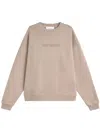 Axel Arigato Distort Washed Sweatshirt In 12 Stone Grey