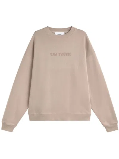 Axel Arigato Distort Washed Sweatshirt In 12 Stone Grey