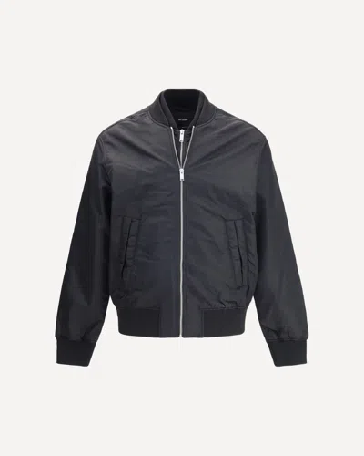 Axel Arigato Double Layer Bomber Jacket In Black
