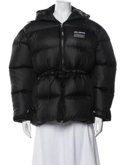 Pre-owned Axel Arigato Down Coat In Black