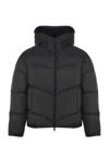 Axel Arigato Black Peak Down Jacket In Black