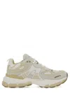 Axel Arigato Sphere Running Multicolor Sneakers With Chunky Sole And Logo On Tongue In Leather And Fabric Blend W