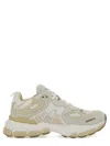 Axel Arigato Sphere Running Multicolor Sneakers With Chunky Sole And Logo On Tongue In Leather And Fabric Blend W