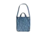 Axel Arigato Dune Script A Denim Bag In Blue