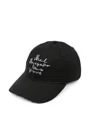 Axel Arigato Scribble Paris Cap In Black