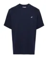 Axel Arigato Embroidered-logo Cotton T-shirt In Black