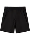 Axel Arigato Embroidered Shorts In Black