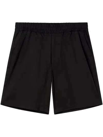 Axel Arigato Embroidered Shorts In Black