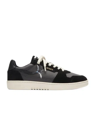 Axel Arigato Embroidery Lace-up Sneakers In Black