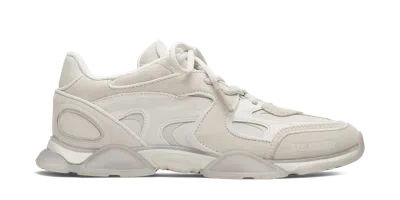 Axel Arigato Eris White Low Top Sneakers With Logo Patch On The Tongue In Leather And Fabric Woman